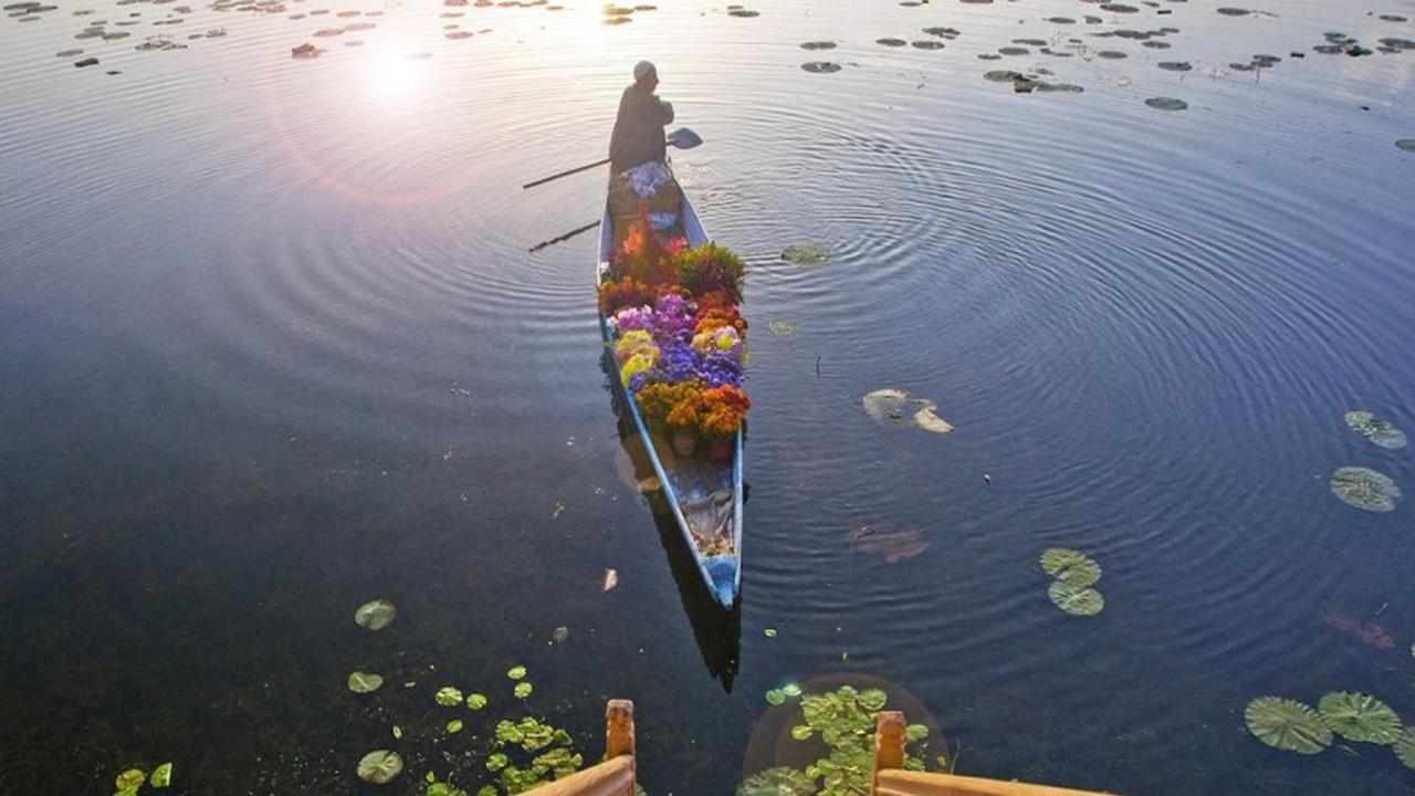Houseboat Zaindari Palace Srinagar  Luaran gambar